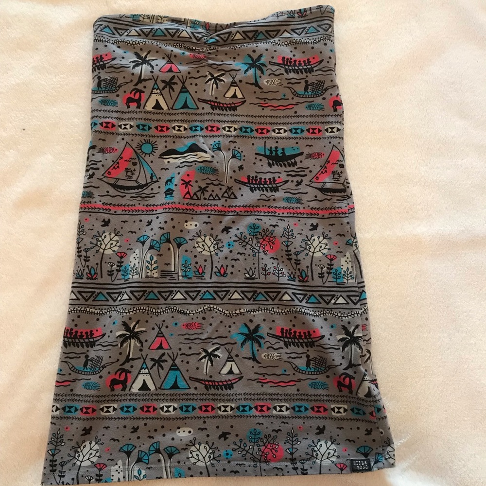 Billabong long tube top